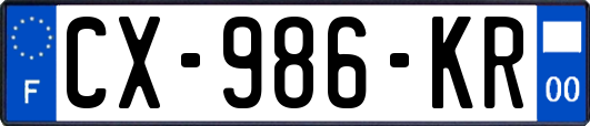 CX-986-KR