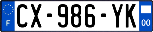 CX-986-YK