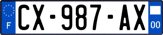 CX-987-AX