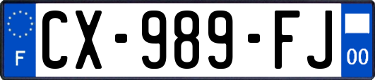 CX-989-FJ