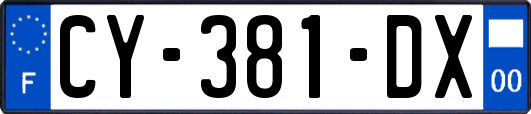 CY-381-DX