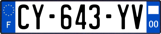 CY-643-YV