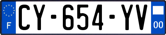 CY-654-YV