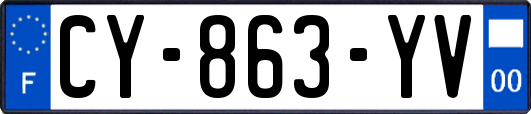 CY-863-YV