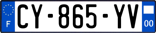 CY-865-YV