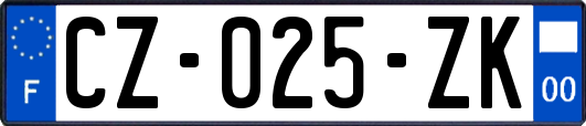 CZ-025-ZK