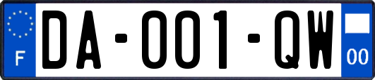 DA-001-QW