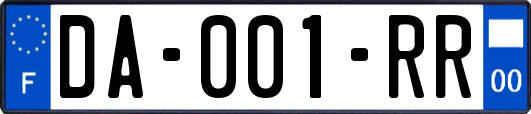 DA-001-RR