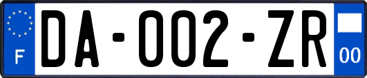 DA-002-ZR