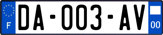 DA-003-AV