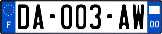 DA-003-AW