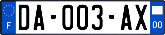 DA-003-AX