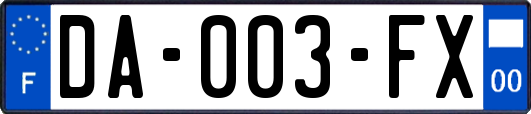 DA-003-FX