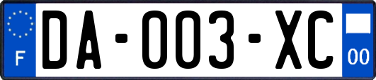 DA-003-XC