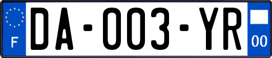 DA-003-YR