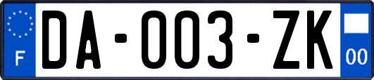 DA-003-ZK