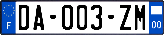 DA-003-ZM