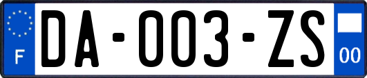 DA-003-ZS