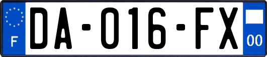 DA-016-FX