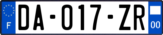 DA-017-ZR