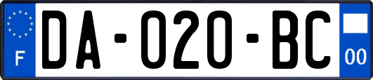 DA-020-BC