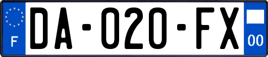 DA-020-FX