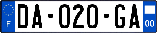 DA-020-GA