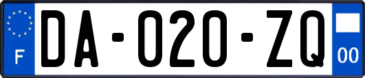 DA-020-ZQ