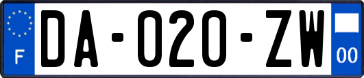 DA-020-ZW