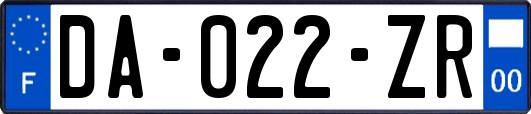 DA-022-ZR