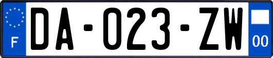 DA-023-ZW