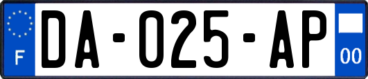 DA-025-AP