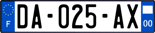 DA-025-AX