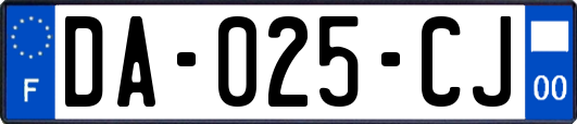 DA-025-CJ