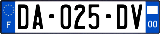 DA-025-DV