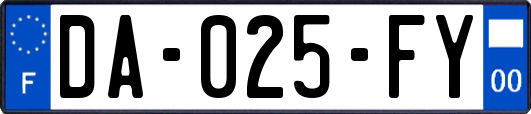 DA-025-FY