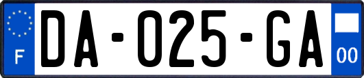 DA-025-GA
