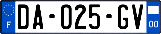 DA-025-GV