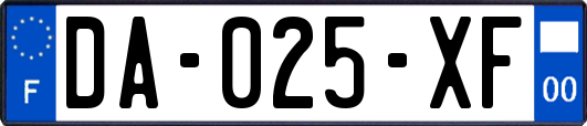 DA-025-XF