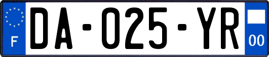 DA-025-YR