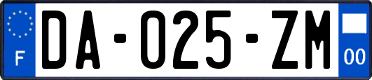 DA-025-ZM