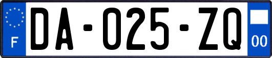 DA-025-ZQ