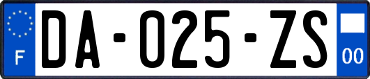 DA-025-ZS