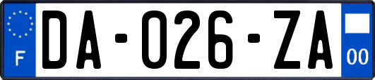 DA-026-ZA