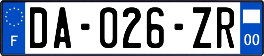 DA-026-ZR