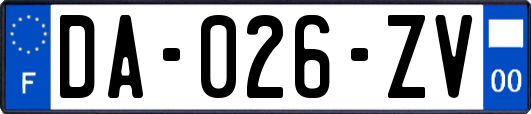 DA-026-ZV