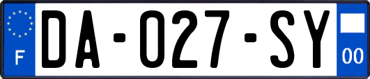 DA-027-SY