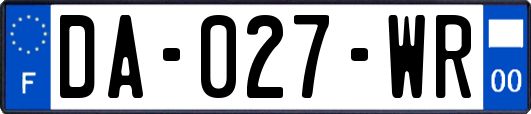 DA-027-WR