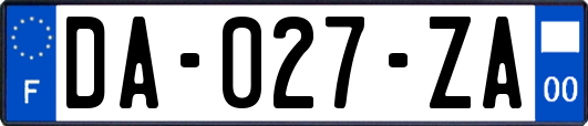 DA-027-ZA