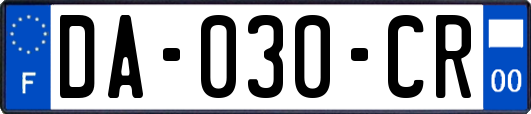 DA-030-CR